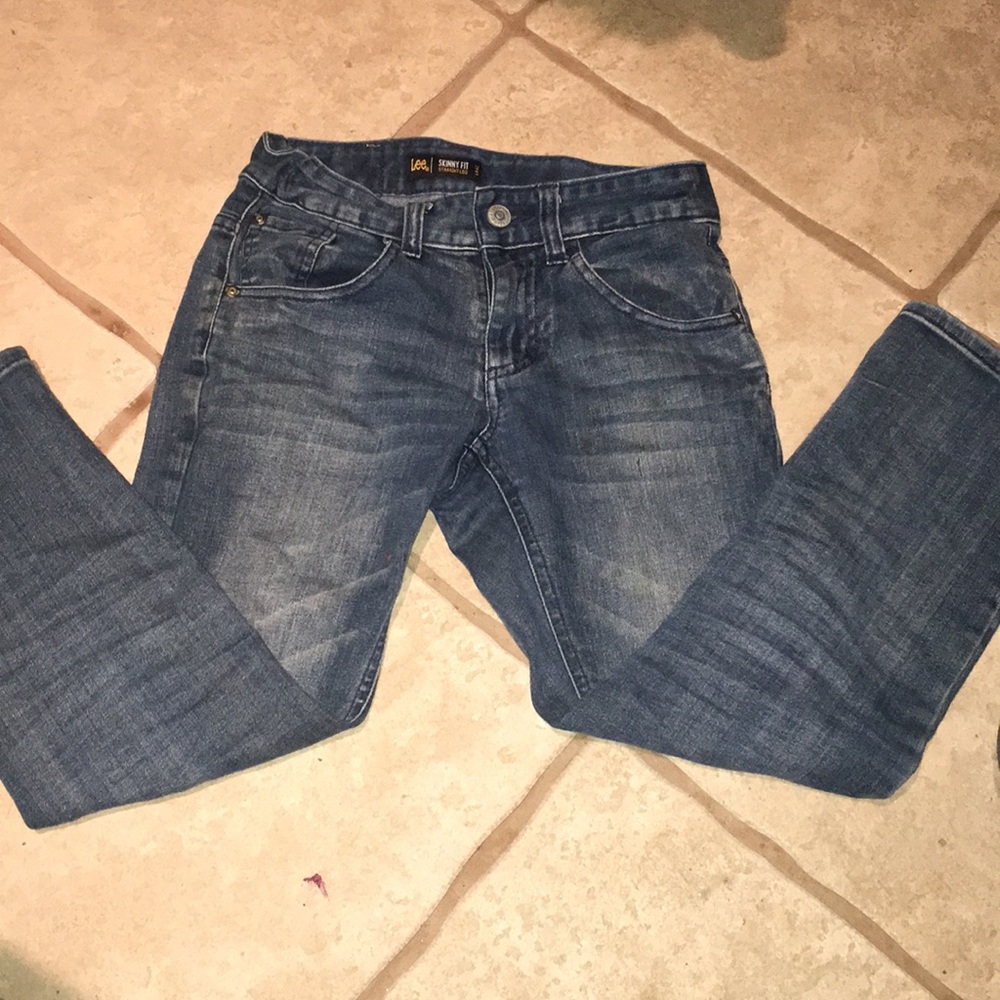 Lee blue jeans